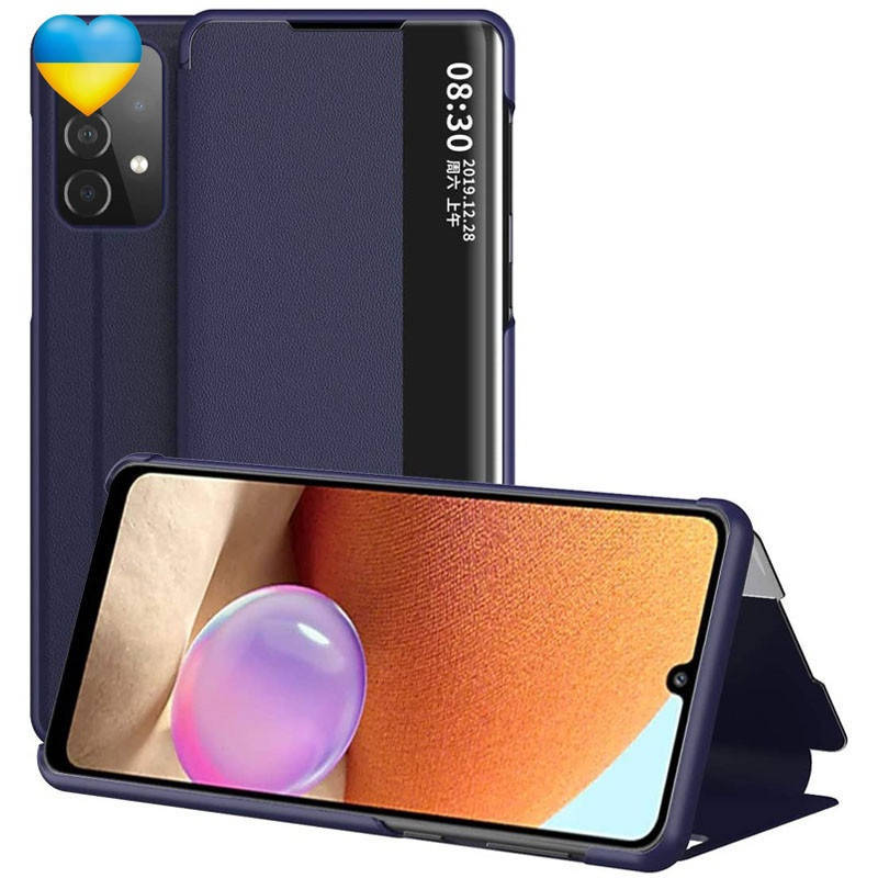 Чехол-книжка Smart View Cover для Samsung Galaxy A72 / Чехол книжка на самсунг А72, Синий
Чехол-книжка Smart View Cover для Samsung Galaxy A72 / Чехол книжка на самсунг А72, Синий