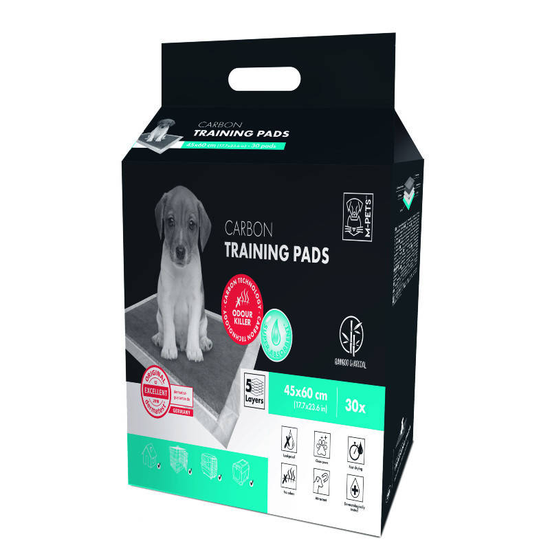 M-Pets Carbon Training Pads 45х60 см / 30 шт. - Одноразовые пеленки с бамбуковым углем для собак
M-Pets Carbon Training Pads 45х60 см / 30 шт. - Одноразовые пеленки с бамбуковым углем для собак