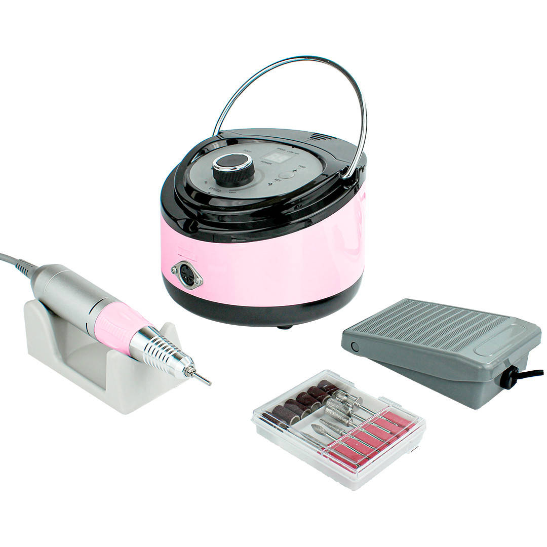Машинка для аппаратного маникюра Nail Drill ZS-606 65Вт 35000об/мин(машинка для ногтей, шлифовка лака, насадки, Белый
Машинка для аппаратного маникюра Nail Drill ZS-606 65Вт 35000об/мин(машинка для ногтей, шлифовка лака, насадки, Белый