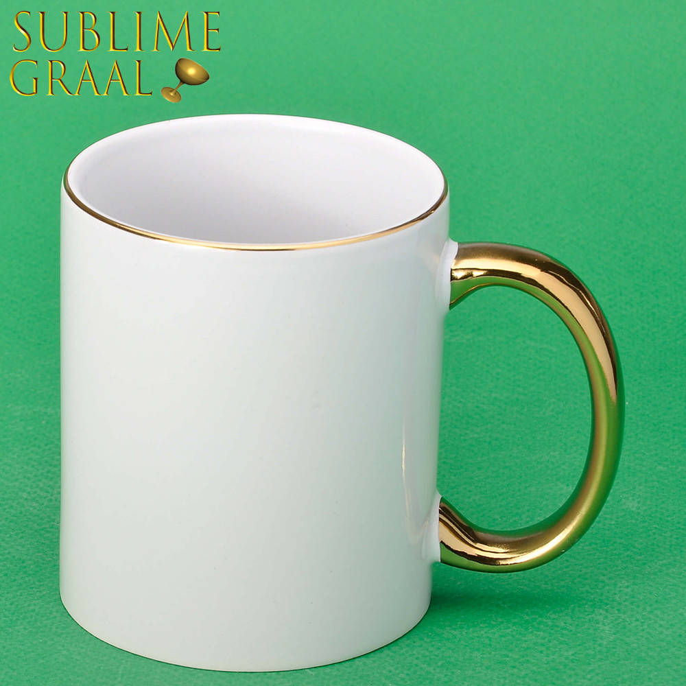 Чашка для сублимации с золотым широким ободком и ручкой РREMIUM(белый)
Чашка для сублимации с золотым широким ободком и ручкой РREMIUM(белый)