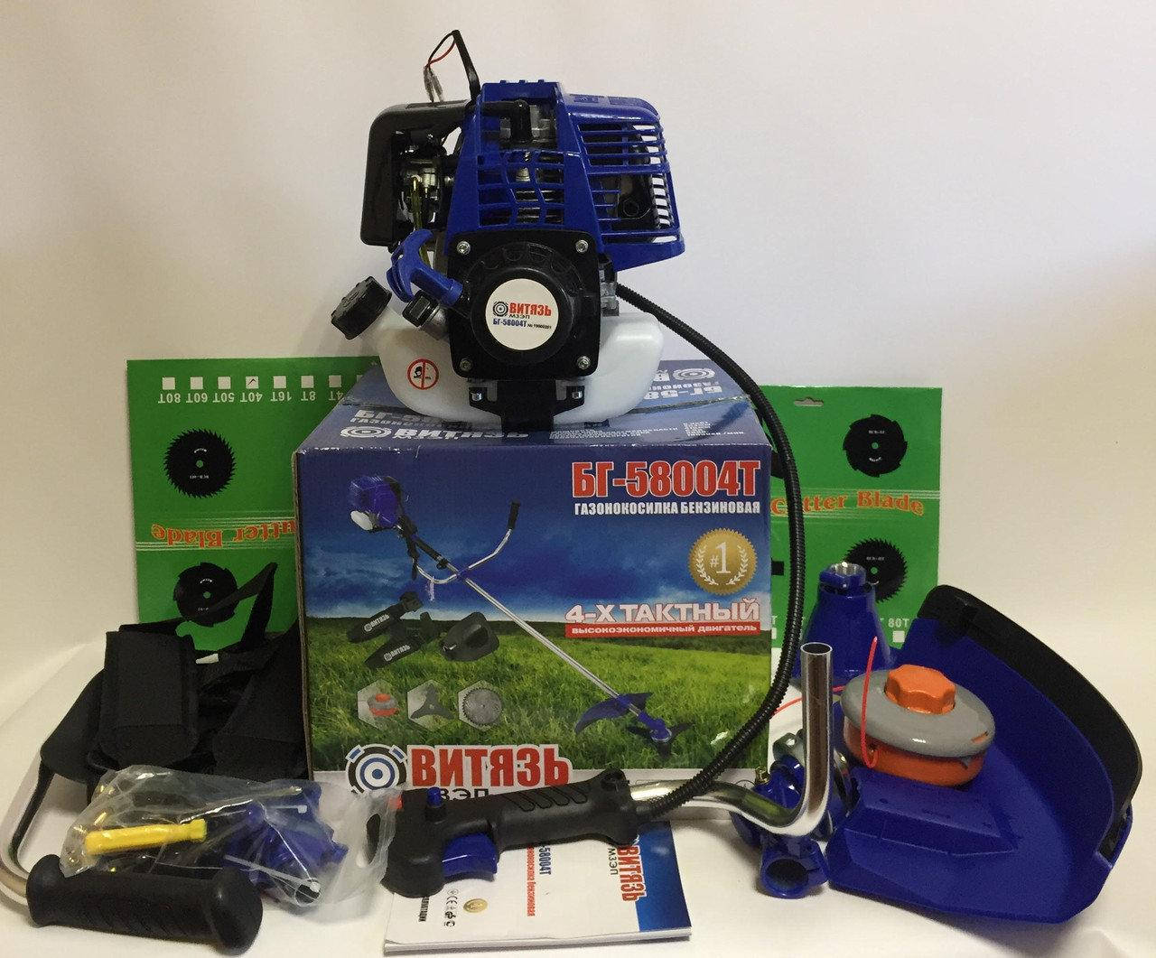 Бензиновый триммер(бензокоса) Витязь БГ-5800 ( 4-х тактный) ®
Бензиновый триммер(бензокоса) Витязь БГ-5800 ( 4-х тактный) ®