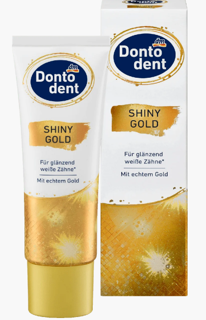 Паста зубная DM DontoDent Zahnpasta Shiny Gold, 75 ml 4058172192173
Паста зубная DM DontoDent Zahnpasta Shiny Gold, 75 ml 4058172192173