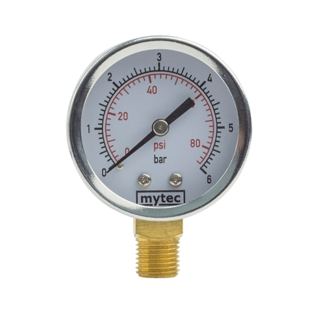 Манометр радиальный Mytec 1/4 "6 bar металлический
Манометр радиальный Mytec 1/4 "6 bar металлический
