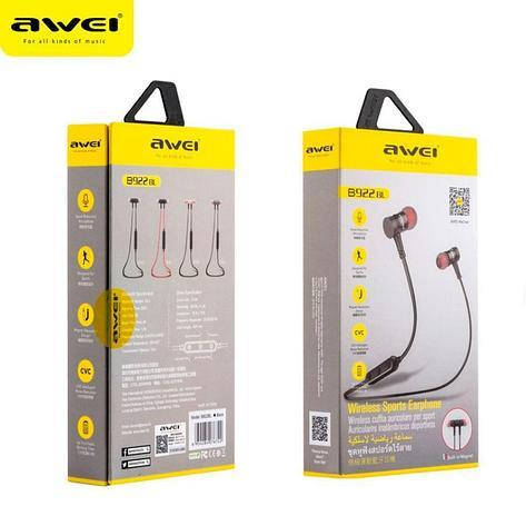 Беспроводные вакуумные Bluetooth наушники с микрофоном Awei B922BL черные, 116 дБ, наушники Awei
Беспроводные вакуумные Bluetooth наушники с микрофоном Awei B922BL черные, 116 дБ, наушники Awei