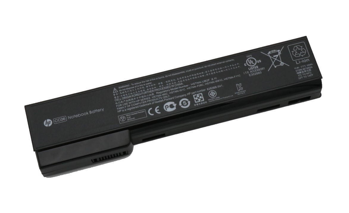 Оригинальная батарея для ноутбука HP EliteBook 8460w, 8460p, 8470p, 8560p, 8570p ( CC06 10.8V 4910mAh 55Wh ), Черный
Оригинальная батарея для ноутбука HP EliteBook 8460w, 8460p, 8470p, 8560p, 8570p ( CC06 10.8V 4910mAh 55Wh ), Черный