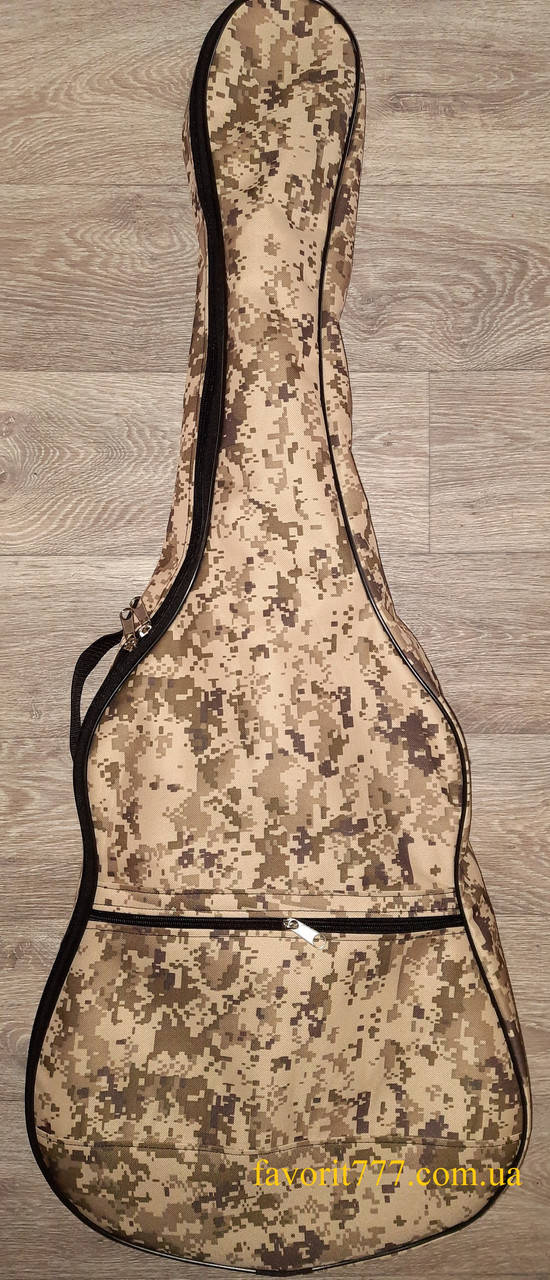 Чехол для классической гитары песочный камуфляж пиксель (Favorit G-42), 4/4, типа Yamaha c40, Черниговская
Чехол для классической гитары песочный камуфляж пиксель (Favorit G-42), 4/4, типа Yamaha c40, Черниговская