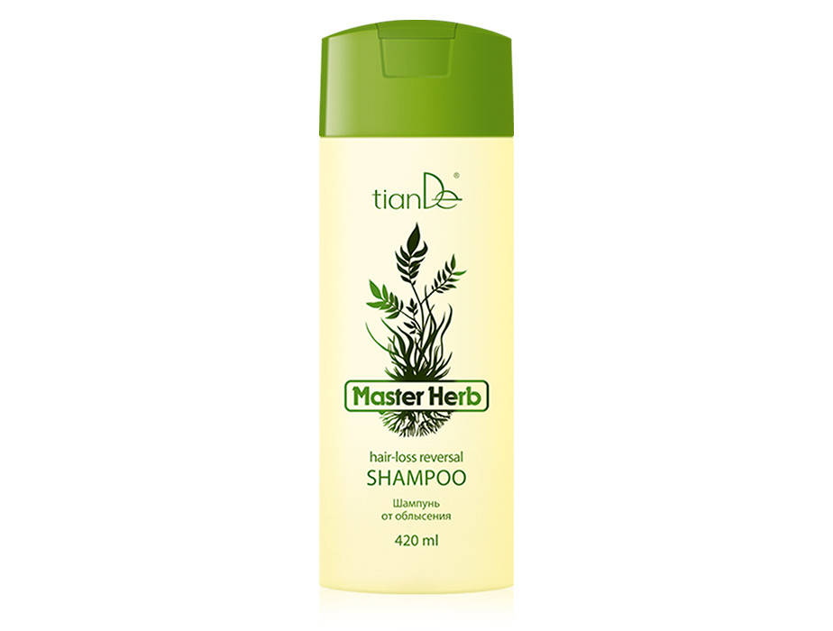 Шампунь от облысения TianDe Master Herb Hair-Loss Reversal Shampoo, 420мл (6932088867661)
Шампунь от облысения TianDe Master Herb Hair-Loss Reversal Shampoo, 420мл (6932088867661)