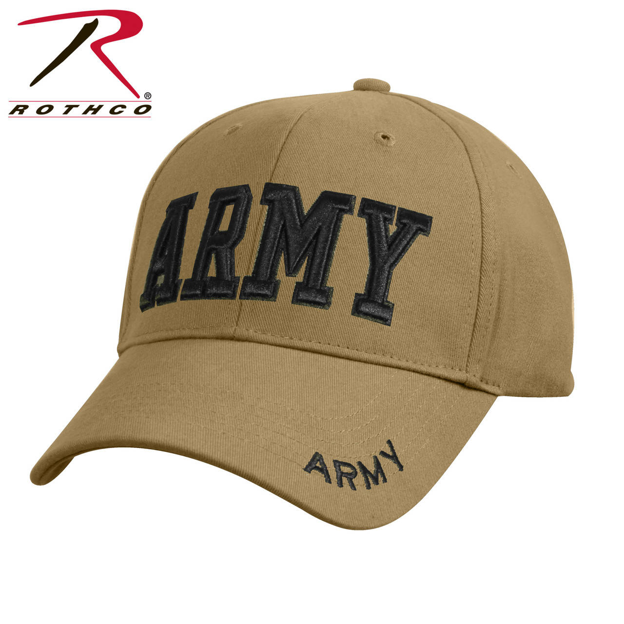 Бейсболка мужкая с вишивкой "ARMY" цвет койот хлопок 100% твил Coyote Rotcho USA, Коричневый
Бейсболка мужкая с вишивкой "ARMY" цвет койот хлопок 100% твил Coyote Rotcho USA, Коричневый