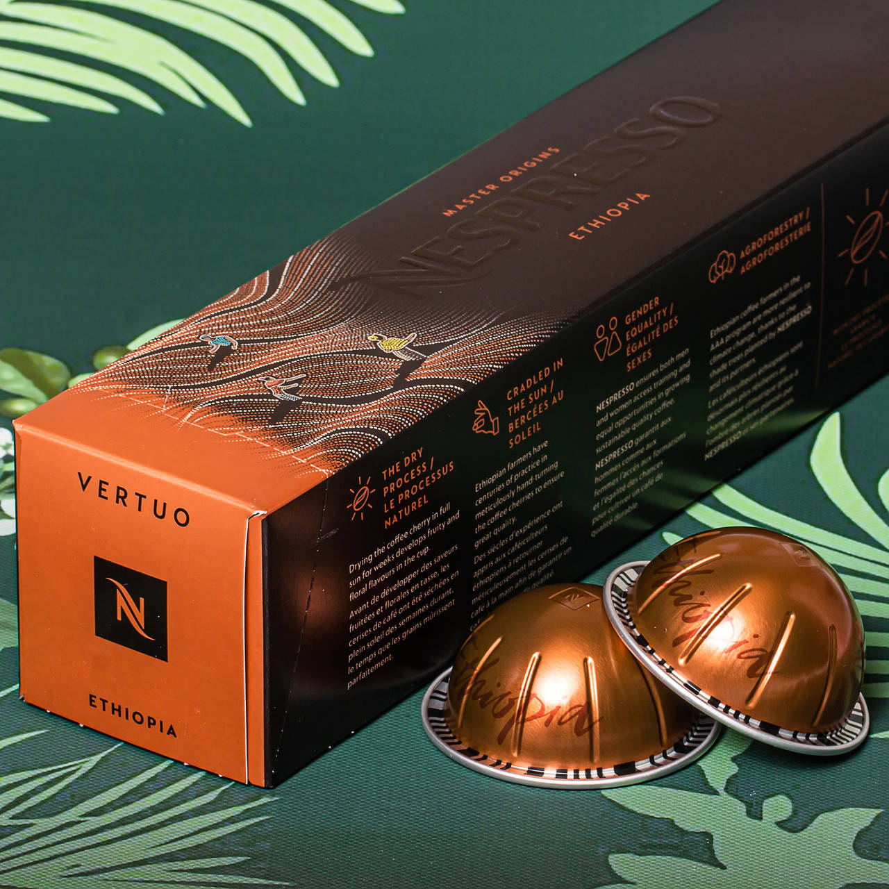 Кофе в капсулах Nespresso Vertuo Master Origins Ethiopia Фруктово-ягодный, Швейцария (10шт)
Кофе в капсулах Nespresso Vertuo Master Origins Ethiopia Фруктово-ягодный, Швейцария (10шт)