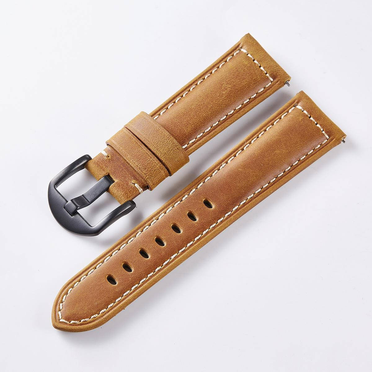 Ремешок для Huawei Watch 3/3 Pro/GT 2 46 мм/GT2 Pro/GT 2e/Magic из натуральной кожи Crazy horse Коричневый, черная пряжка
Ремешок для Huawei Watch 3/3 Pro/GT 2 46 мм/GT2 Pro/GT 2e/Magic из натуральной кожи Crazy horse Коричневый, черная пряжка