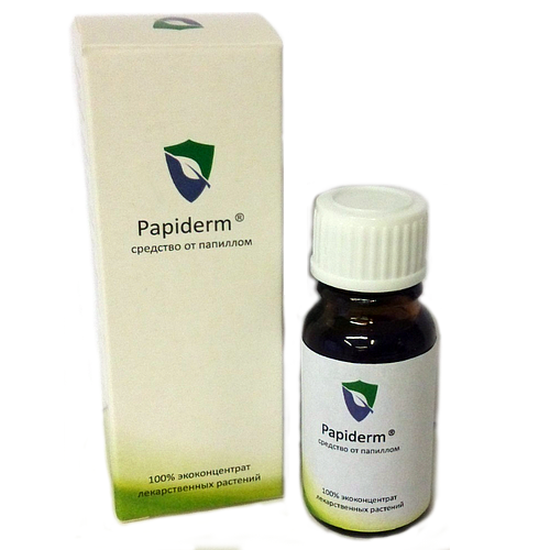 Papiderm - капли от папиллом (Папидерм), greenpharm