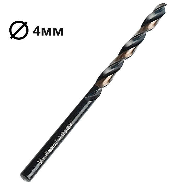Сверло по металлу Ø4мм RAPIDE\Germany (1шт.) 
Сверло по металлу Ø4мм RAPIDE\Germany (1шт.)
