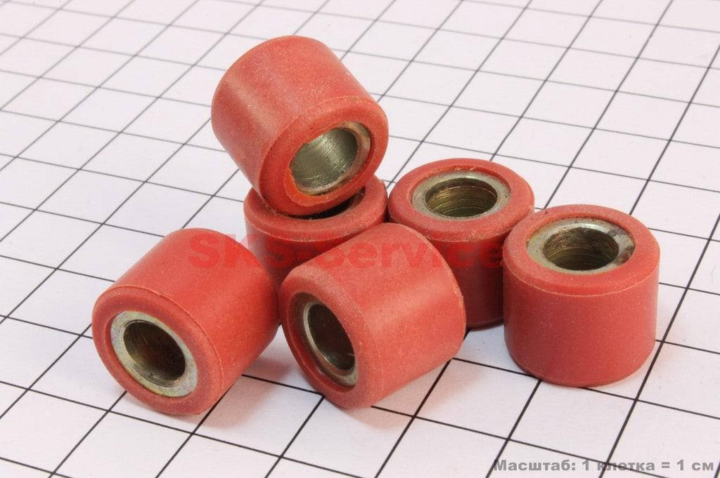 Ролики вариатора 6шт, Honda/GY6 16*13 - 8,5г
Ролики вариатора 6шт, Honda/GY6 16*13 - 8,5г