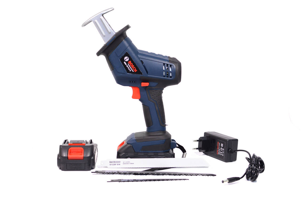 Аккумуляторная сабельная пила Bosch GSA 18 V-LI Электроножовка Бош для сада на аккумуляторе BF
Аккумуляторная сабельная пила Bosch GSA 18 V-LI Электроножовка Бош для сада на аккумуляторе BF