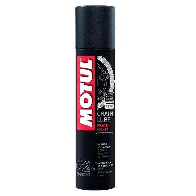 Смазка всех типов цепей дорожных мотоциклов (тефлон) MOTUL C2+ Chain Lube Road + 100 мл (103009/338450)
Смазка всех типов цепей дорожных мотоциклов (тефлон) MOTUL C2+ Chain Lube Road + 100 мл (103009/338450)