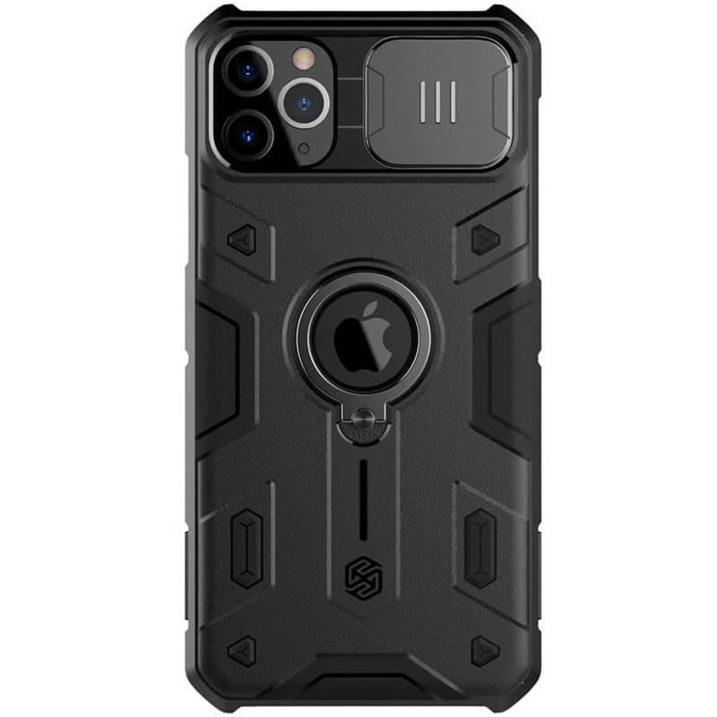 Защитный чехол Nillkin CamShield Armor шторка на камеру iPhone 11 Pro {5.8*} Black, Черный
Защитный чехол Nillkin CamShield Armor шторка на камеру iPhone 11 Pro {5.8*} Black, Черный