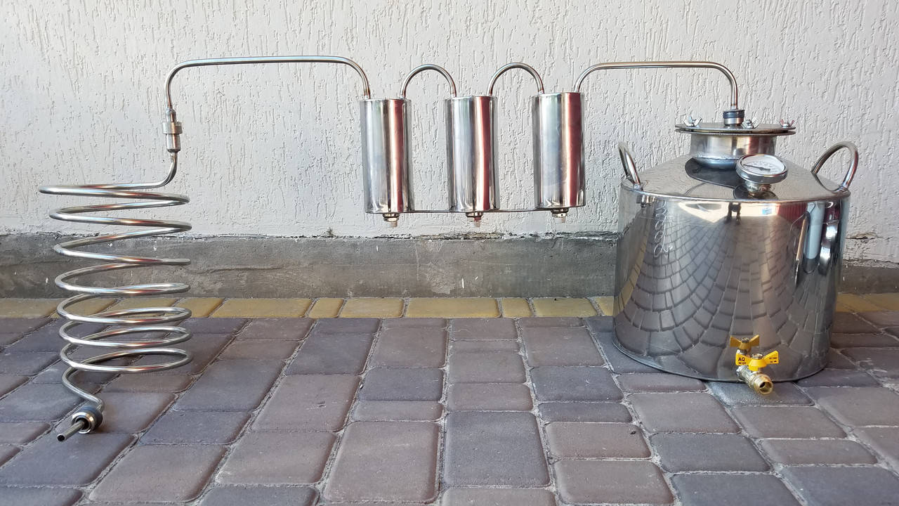 Дистиллятор на 30 литров под непроточную воду тройной очистки
Дистиллятор на 30 литров под непроточную воду тройной очистки