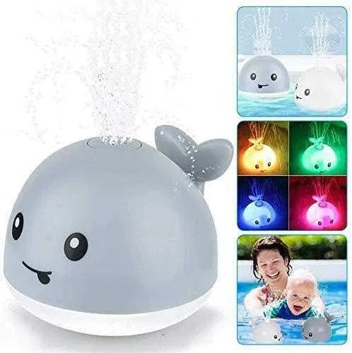Игрушка для ванной кит Spray water bath toy светящийся серый, Зелёный 
Игрушка для ванной кит Spray water bath toy светящийся серый, Зелёный