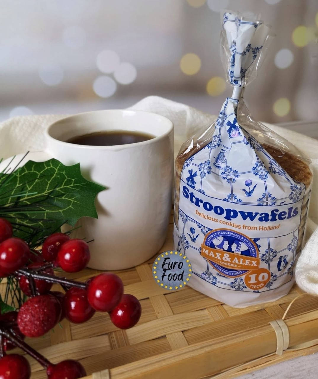 Голландские карамельные вафли «Max & Alex» 315г
Голландские карамельные вафли «Max & Alex» 315г