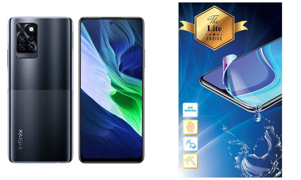 Защитная пленка Armor Lite на экран Infinix Note 10 Pro, Прозрачный
Защитная пленка Armor Lite на экран Infinix Note 10 Pro, Прозрачный