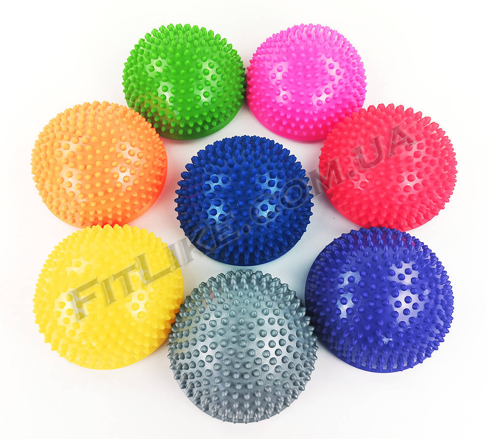 Балансировочная полусфера массажная Balance Kit 15 см (ежик, игольчатая кочка, шипованая для детей), Разные цвета
Балансировочная полусфера массажная Balance Kit 15 см (ежик, игольчатая кочка, шипованая для детей), Разные цвета