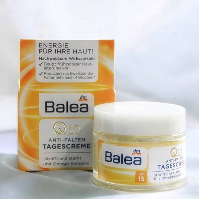 Balea Q10 Anti-Falten Tagescreme LSF 15 Дневной крем против морщин СПФ 15 50 мл 
Balea Q10 Anti-Falten Tagescreme LSF 15 Дневной крем против морщин СПФ 15 50 мл
