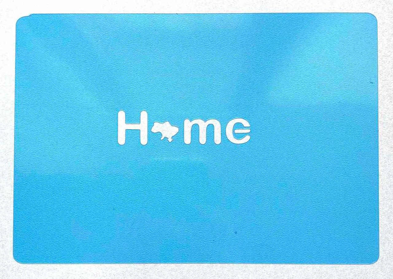 Трафарет кондитерський №343 Home ukraine