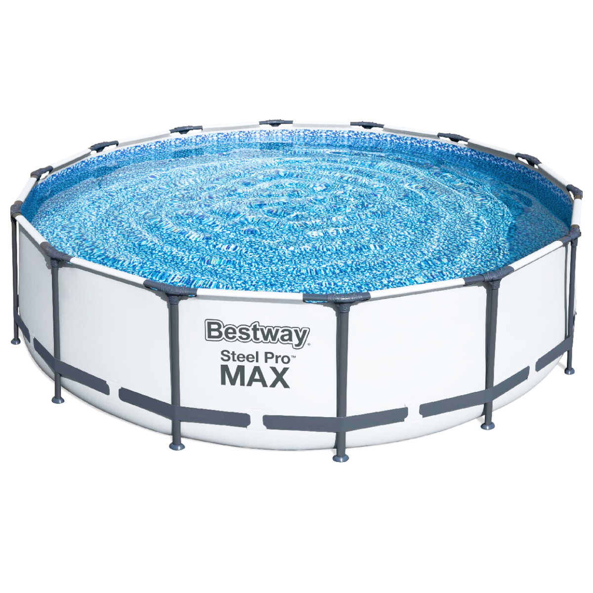 Каркасный бассейн Bestway Steel Pro Max 56438 (457 х 122 см), с картриджным фильтром, тентом и лестницей
Каркасный бассейн Bestway Steel Pro Max 56438 (457 х 122 см), с картриджным фильтром, тентом и лестницей
