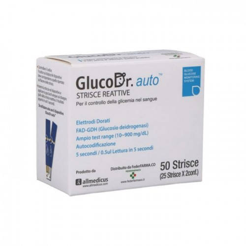 Тест-полоски GlucoDr Auto AGM 4000 №50 
Тест-полоски GlucoDr Auto AGM 4000 №50