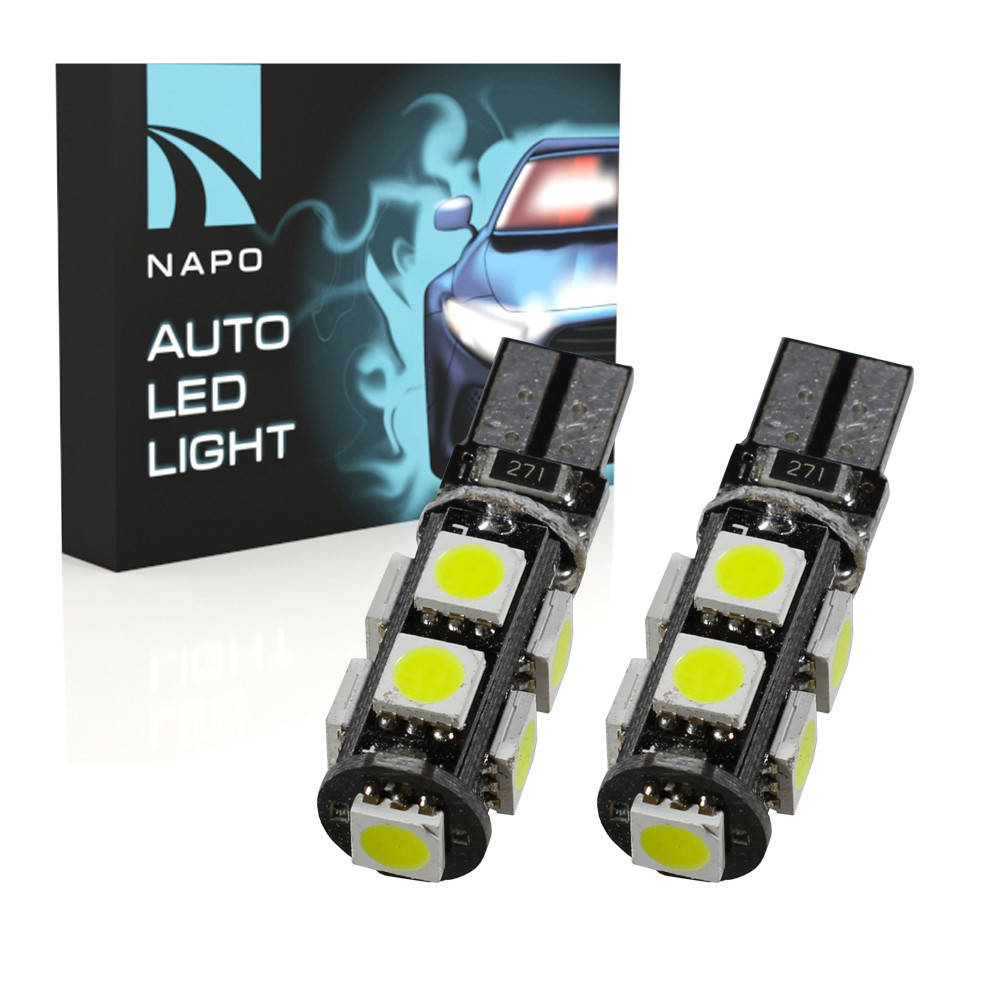 Лампа автомобильная LED T10-5050-9smd-pcb-Can.10290 W5W T10 комплект 2 шт цвет свечения белый
Лампа автомобильная LED T10-5050-9smd-pcb-Can.10290 W5W T10 комплект 2 шт цвет свечения белый