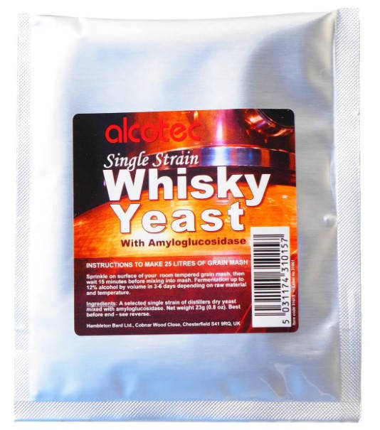 Зерновые сухие дрожжи Alcotec single strain whisky
Зерновые сухие дрожжи Alcotec single strain whisky