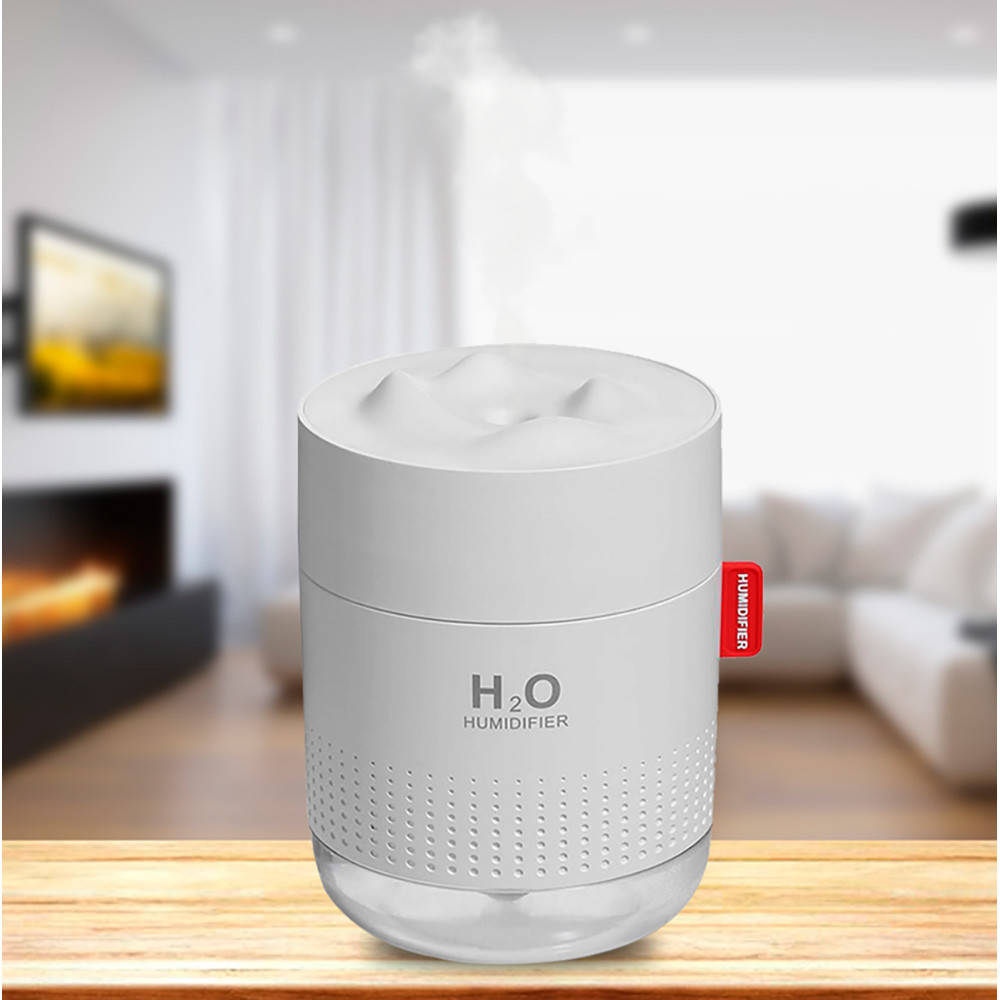 Настольный ультразвуковой увлажнитель воздуха Humidifier H2O на 500 мл 129х95х95 мм / Бесшумный аромадифузор
Настольный ультразвуковой увлажнитель воздуха Humidifier H2O на 500 мл 129х95х95 мм / Бесшумный аромадифузор