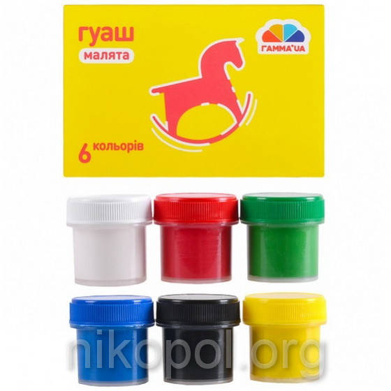 Гуашь "Гамма" 6 цветов по 10 мл., Разные цвета
Гуашь "Гамма" 6 цветов по 10 мл., Разные цвета