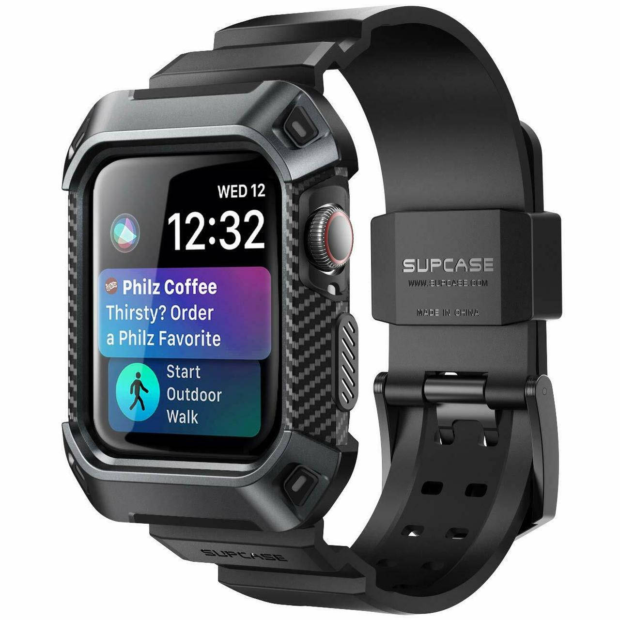 Чехол c ремешком Supcase Unicorn Bee Pro для Apple Watch 44/45 mm Series 7/6/5/4, черный
Чехол c ремешком Supcase Unicorn Bee Pro для Apple Watch 44/45 mm Series 7/6/5/4, черный