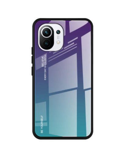 Чехол Gradient для Xiaomi Mi 11 Lite (purple-blue.), Разные цвета 
Чехол Gradient для Xiaomi Mi 11 Lite (purple-blue.), Разные цвета