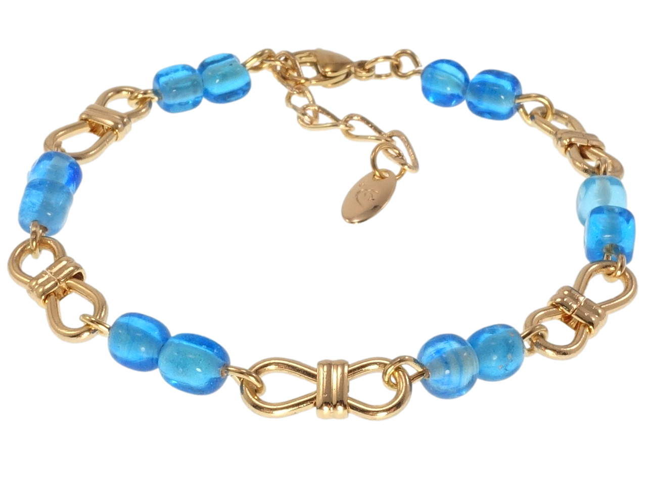 Браслет Xuping Позолота 18K "Петельки с голубыми бусинами" длина с доп.цепочкой 18,5-22см х 6-12мм
Браслет Xuping Позолота 18K "Петельки с голубыми бусинами" длина с доп.цепочкой 18,5-22см х 6-12мм