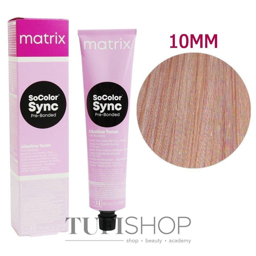 Краска для волос Matrix Socolor Beauty 10MM (экстрасветлый блонд мокка), 90 мл 
Краска для волос Matrix Socolor Beauty 10MM (экстрасветлый блонд мокка), 90 мл