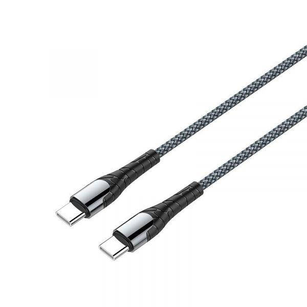 Кабель ColorWay USB Type-C - USB Type-C PD Fast Charging, 3А, 65W, 2м Grey (CW-CBPDCC039-GR) (код 1233745), Серый
Кабель ColorWay USB Type-C - USB Type-C PD Fast Charging, 3А, 65W, 2м Grey (CW-CBPDCC039-GR) (код 1233745), Серый