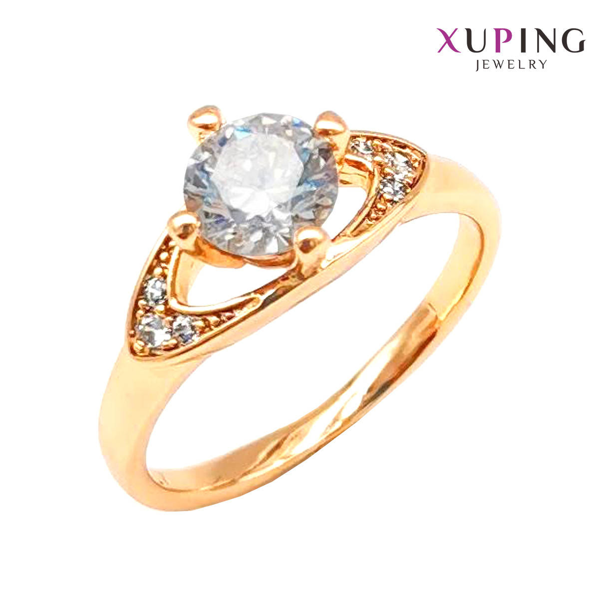 Кольцо Xuping, белые фианиты (куб. цирконий), ширина 7 мм, вес 4 г, позолота 18K, ХР01104 (19)
Кольцо Xuping, белые фианиты (куб. цирконий), ширина 7 мм, вес 4 г, позолота 18K, ХР01104 (19)