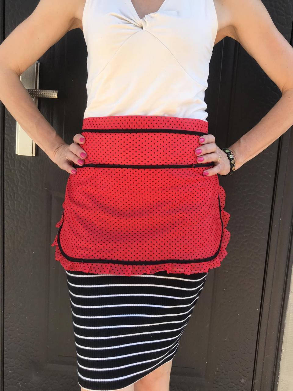 Передник фартук ПОЛОВИНКИ, 
Передник фартук ПОЛОВИНКИ,