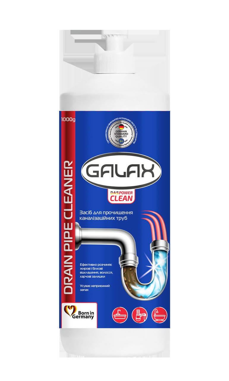 GALAX Средство для прочистки канализационных труб "Galax" das PowerClean 1000г GALAX 720153
GALAX Средство для прочистки канализационных труб "Galax" das PowerClean 1000г GALAX 720153