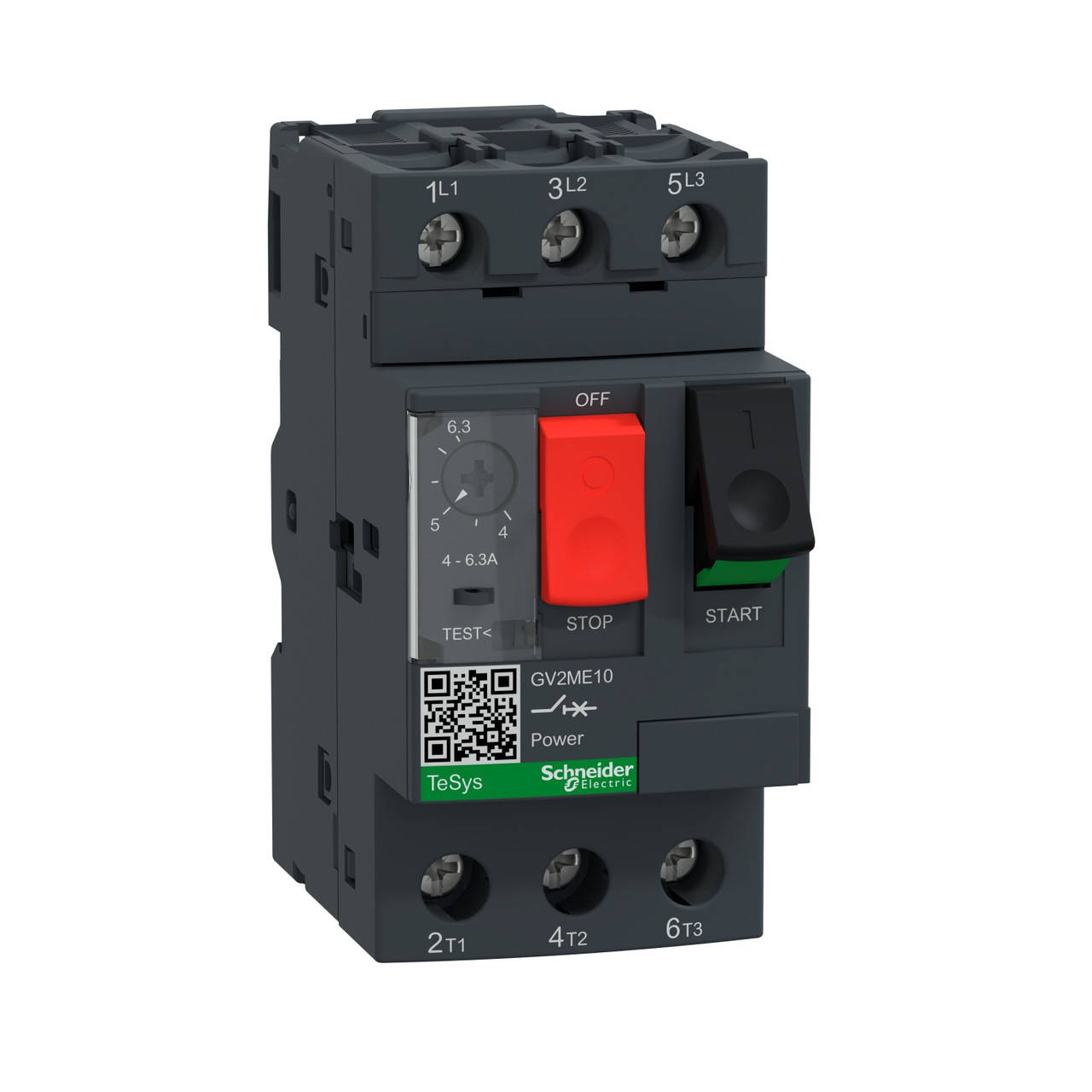 Автоматический выключатель Schneider Electric TeSys GV2 с комбинированным расцеплением 4-6,3А GV2ME10
Автоматический выключатель Schneider Electric TeSys GV2 с комбинированным расцеплением 4-6,3А GV2ME10