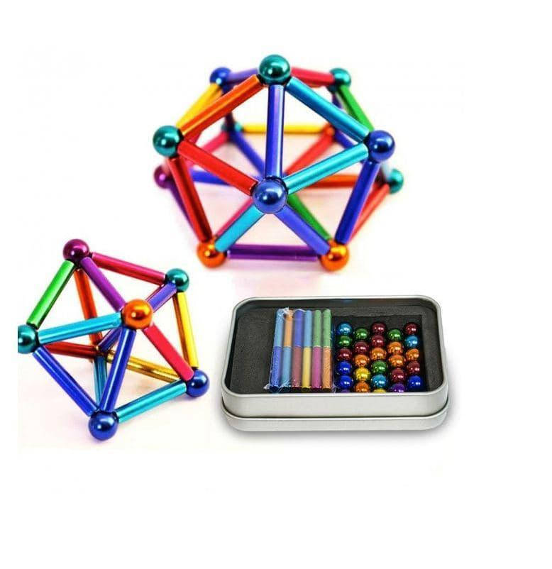 Магнитный конструктор 63 детали New Neo Cube color | Новый Нео Куб цветной (металлическая коробка)
Магнитный конструктор 63 детали New Neo Cube color | Новый Нео Куб цветной (металлическая коробка)