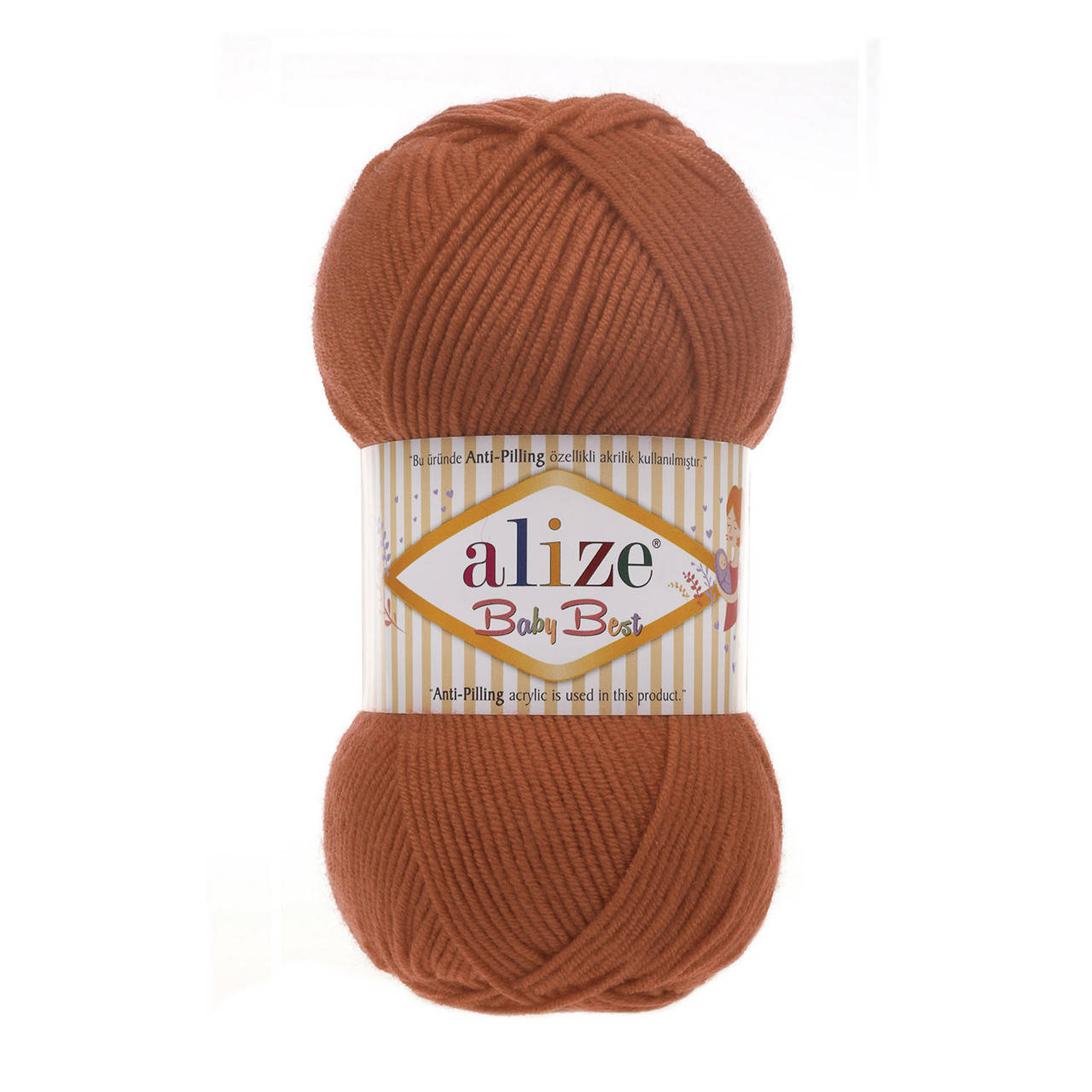 Alize BABY BEST (Ализе Беби Бест) № 408 кирпич (Пряжа бамбук, нитки для вязания), Оранжевый
Alize BABY BEST (Ализе Беби Бест) № 408 кирпич (Пряжа бамбук, нитки для вязания), Оранжевый