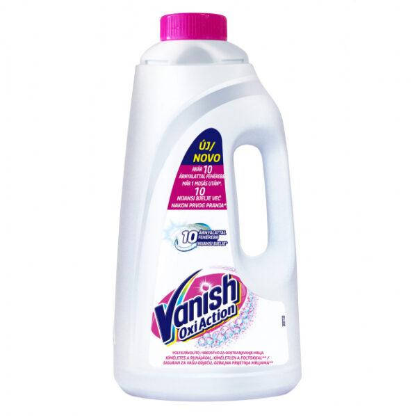 Пятновыводитель и отбеливатель жидкий для тканей Vanish Oxi Action Кристальная белизна 2 л (5997321747835)
Пятновыводитель и отбеливатель жидкий для тканей Vanish Oxi Action Кристальная белизна 2 л (5997321747835)