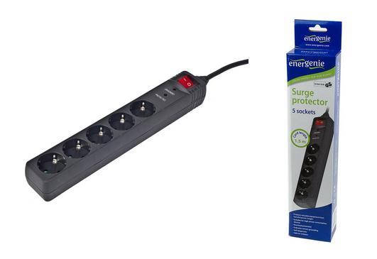 Мережевий фільтр EnerGenie SPG5-C-5 1.5m 5 розеток
Мережевий фільтр EnerGenie SPG5-C-5 1.5m 5 розеток