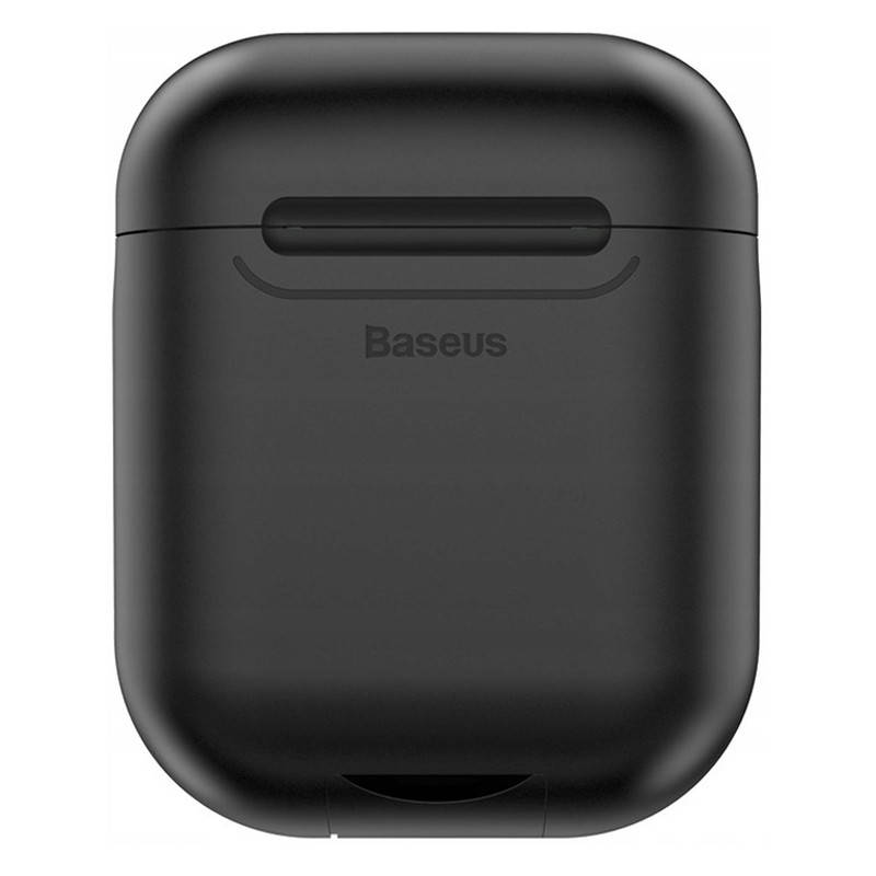 Силиконовый чехол с беспроводной зарядкой для зарядного кейса AirPods Baseus Wireless Charger WIAPPOD-01, Черный
Силиконовый чехол с беспроводной зарядкой для зарядного кейса AirPods Baseus Wireless Charger WIAPPOD-01, Черный