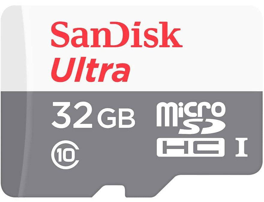 Карта памяти SanDisk microSDHC 32GB Class Ultra 10 UHS-I (SDSQUNR-032G-GN3MN) 
Карта памяти SanDisk microSDHC 32GB Class Ultra 10 UHS-I (SDSQUNR-032G-GN3MN)