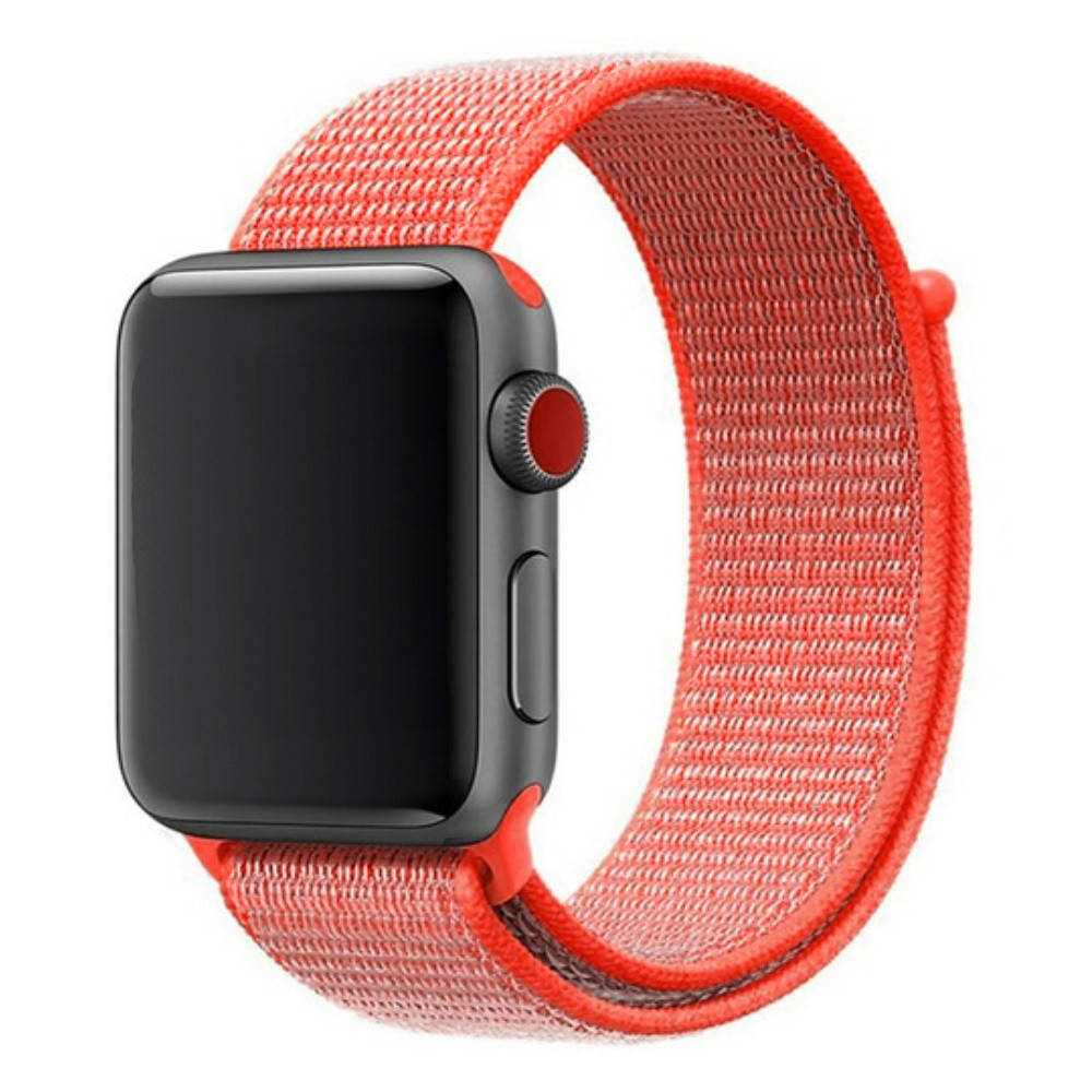 Ремешок DK Nylon Sport Loop для Apple Watch 38 / 40 / 41 mm (spicy orange)
Ремешок DK Nylon Sport Loop для Apple Watch 38 / 40 / 41 mm (spicy orange)