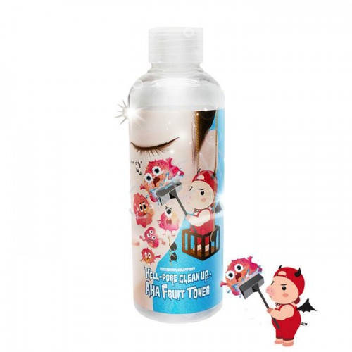 Тонер-пилинг с фруктовыми кислотами ELIZAVECCA Milky Piggy Hell-Pore Clean Up Aha Fruit Toner 200ml
Тонер-пилинг с фруктовыми кислотами ELIZAVECCA Milky Piggy Hell-Pore Clean Up Aha Fruit Toner 200ml